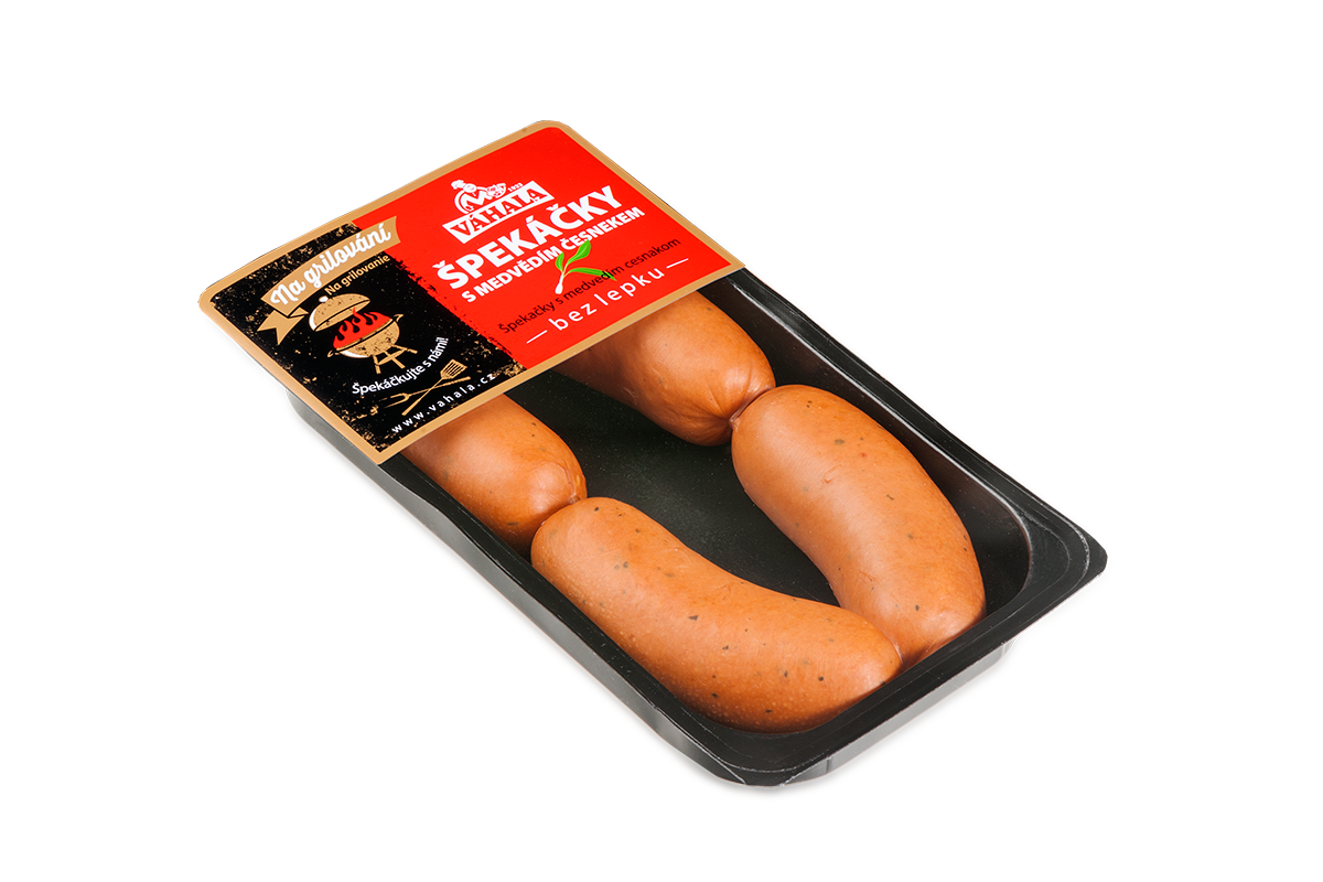 Špekáčky s medv.česn.370g