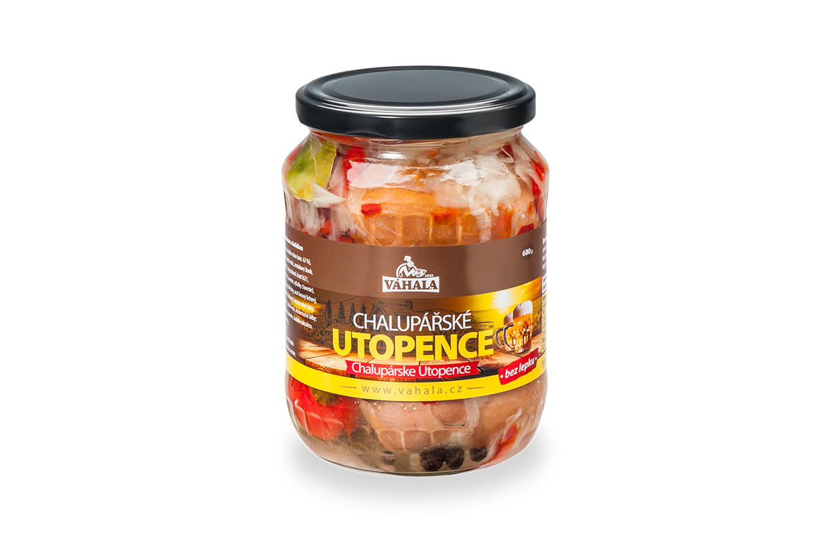 Chalupářské utopence 680g