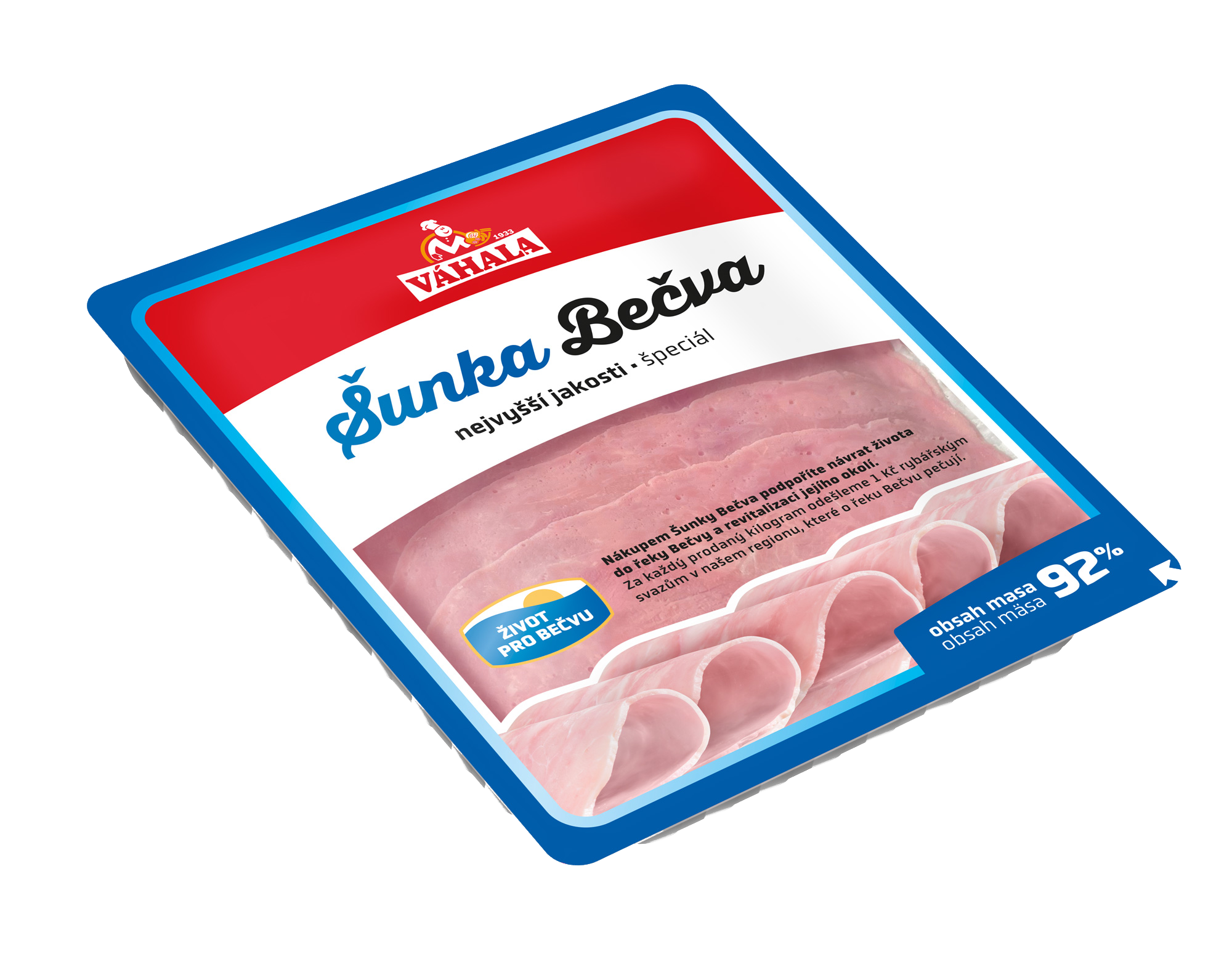 Šunka Bečva-nej.jak. 100g