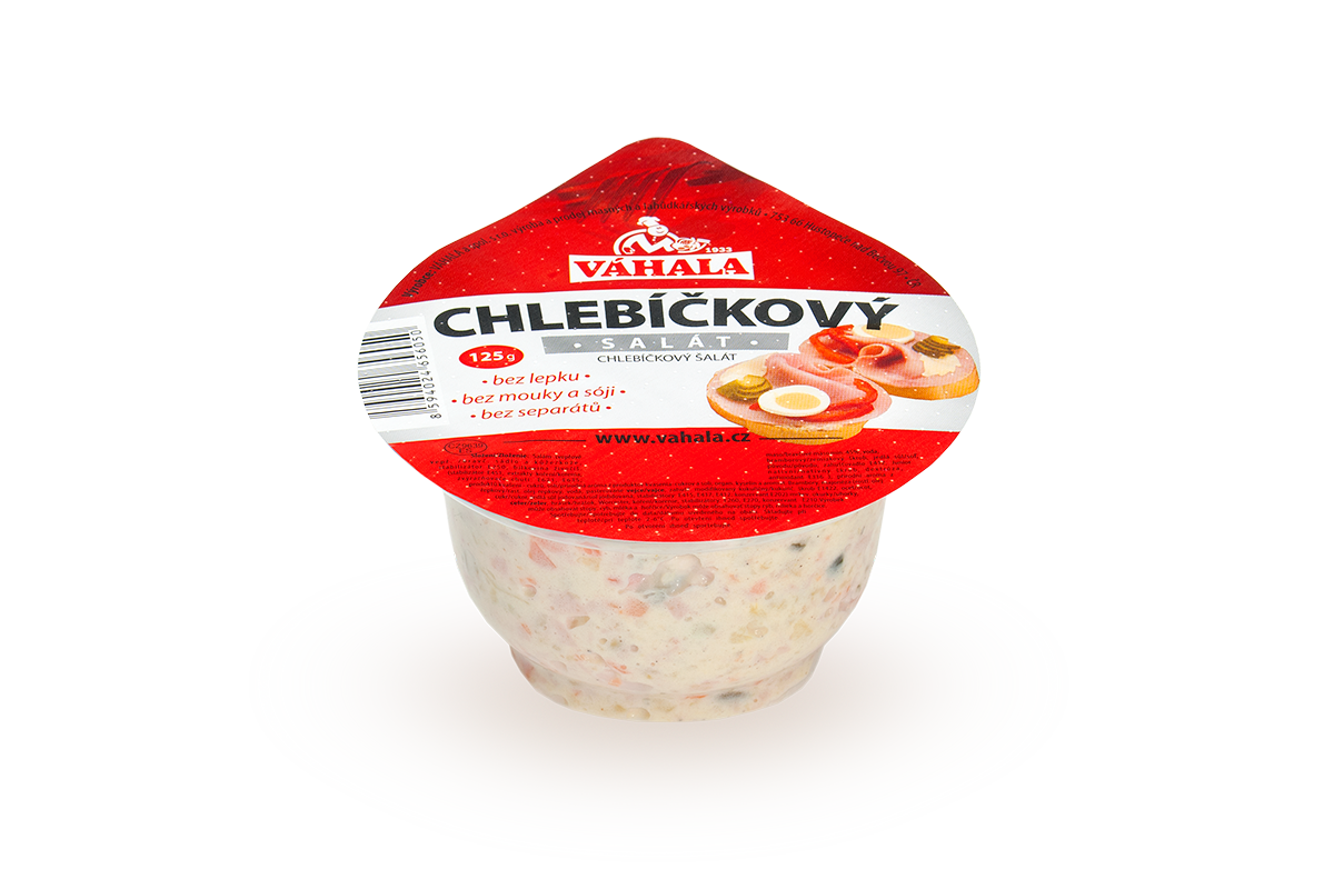 Chlebíčkový salát 125g