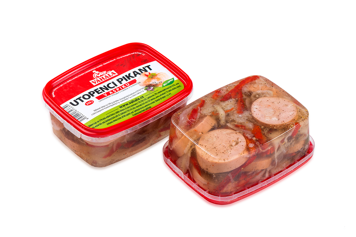 Utopenci pikant v aspiku 255g